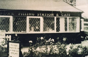 Cafe made from a Passenger Gondola of the Blackpool Giant Wheel