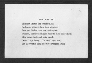 Studt's 'Fun for All' Rhyme